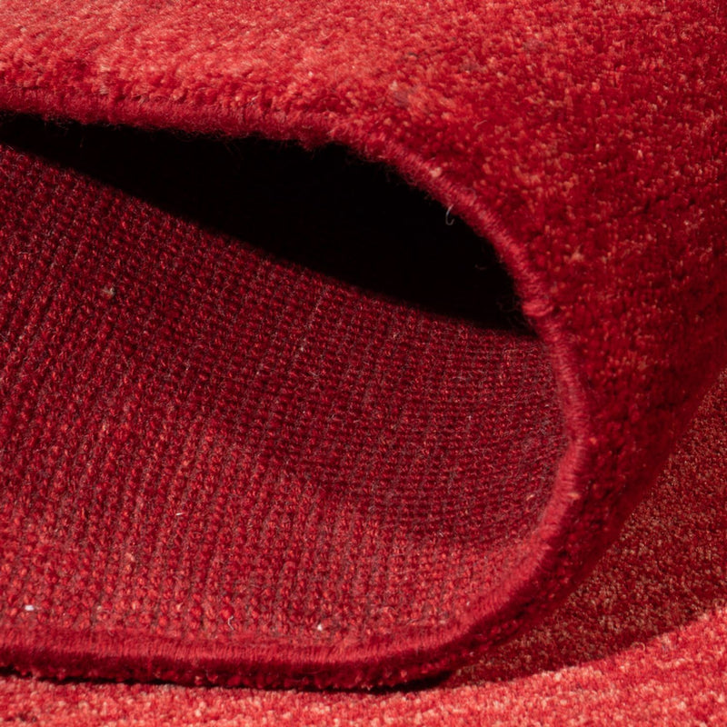 Gabbeh Persisch Teppich 145x188cm - Perserteppich Wollteppich - rot