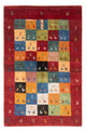 Gabbeh Persisch Teppich 102x150cm - Perserteppich Wollteppich