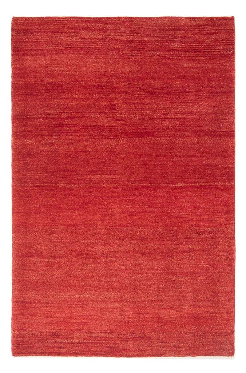 Gabbeh Persisch Teppich 102x150cm - Perserteppich Wollteppich - rot