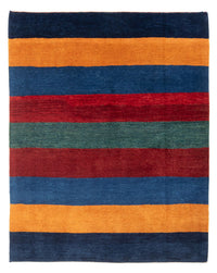 Gabbeh Persisch Teppich 154x188cm - Perserteppich Wollteppich - mehrfarbig – product image