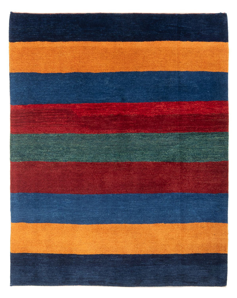 Gabbeh Persisch Teppich 154x188cm - Perserteppich Wollteppich - mehrfarbig