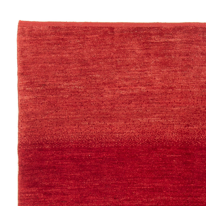 Gabbeh Persisch Teppich 147x190cm - Perserteppich Wollteppich - rot