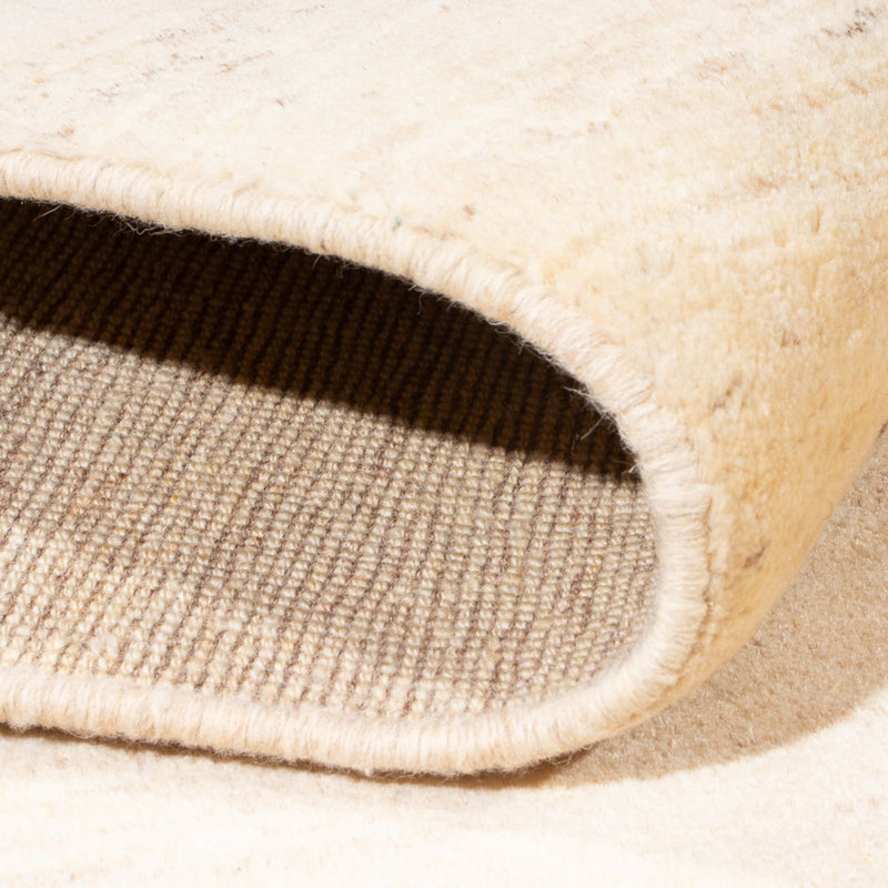Gabbeh Persisch Teppich 138x202cm - Perserteppich Wollteppich - silber