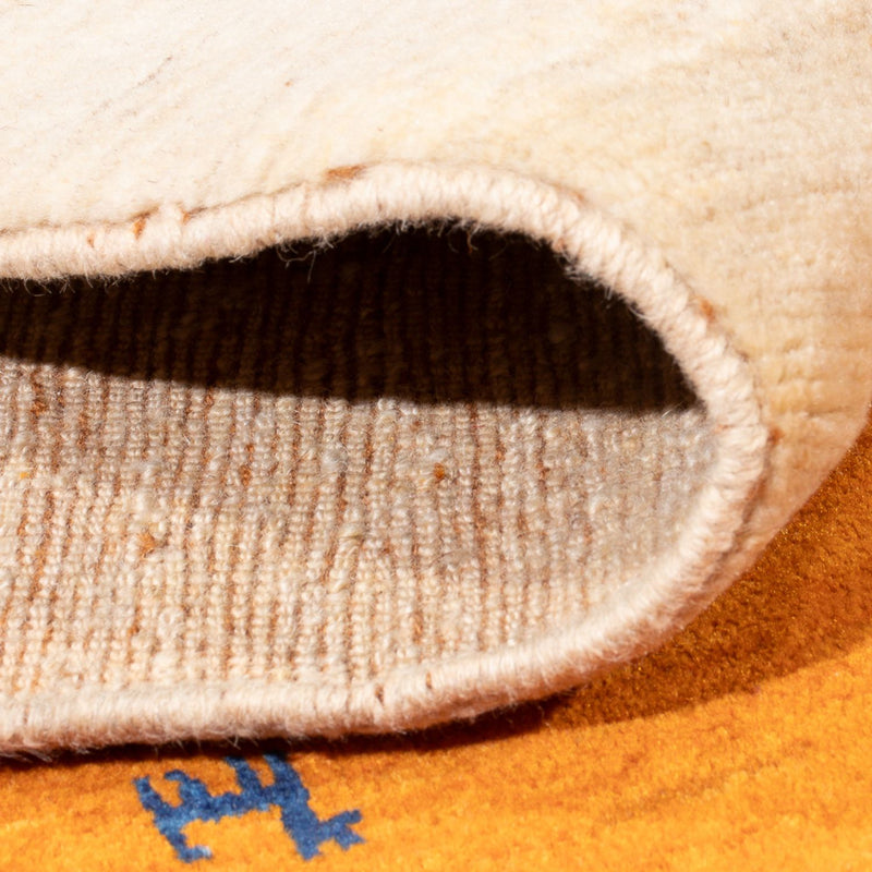 Gabbeh Persisch Teppich 153x196cm - Perserteppich Wollteppich - mehrfarbig