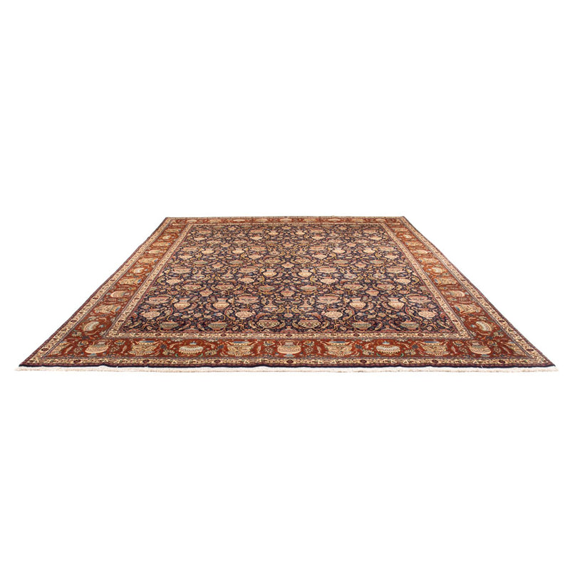 Täbriz Teppich 300x387cm - Perserteppich - dunkelblau
