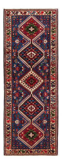Yalameh Teppich 79x200cm - Perserteppich - blau – product image