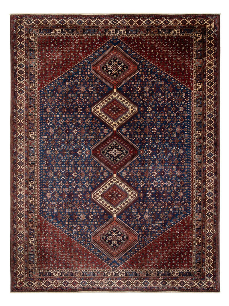 Yalameh Teppich 245x352cm - Perserteppich - dunkelblau