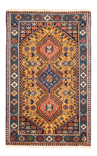 Yalameh Teppich 80x130cm - Perserteppich - gelb