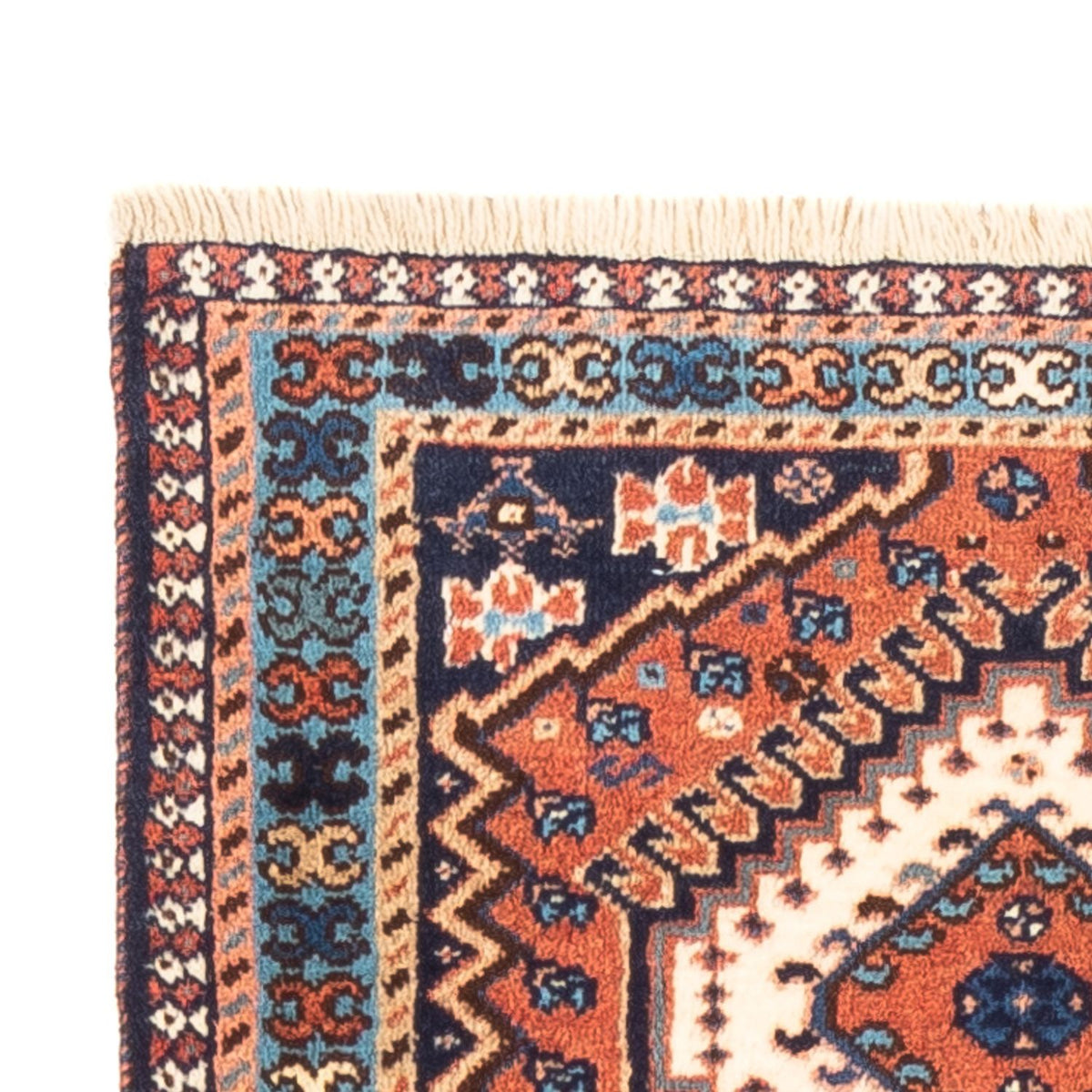 Yalameh Teppich 60x195cm - Perserteppich - rot
