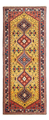 Yalameh Teppich 83x195cm - Perserteppich - gelb – product image
