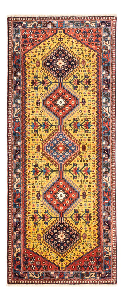 Yalameh Teppich 83x195cm - Perserteppich - gelb
