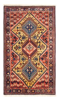 Yalameh Teppich 85x148cm - Perserteppich - gelb – product image