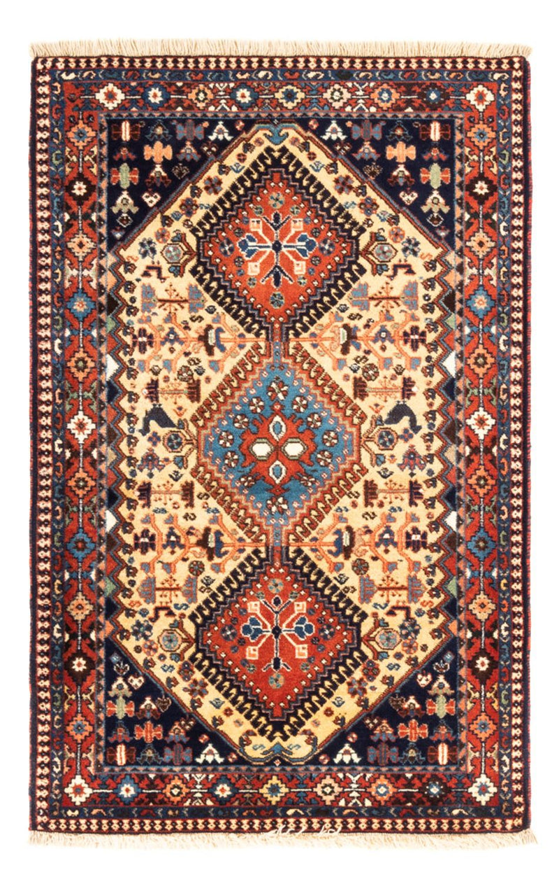Yalameh Teppich 84x130cm - Perserteppich - creme