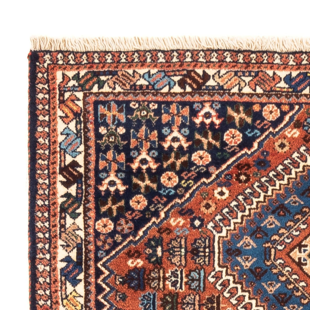 Yalameh Teppich 84x125cm - Perserteppich - rot