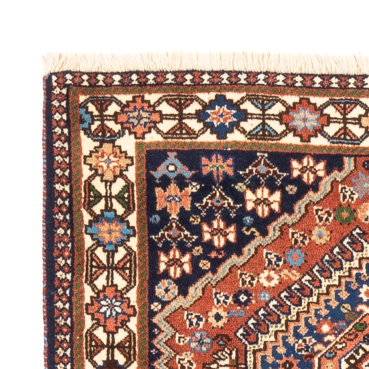 Yalameh Teppich 80x130cm - Perserteppich - rot