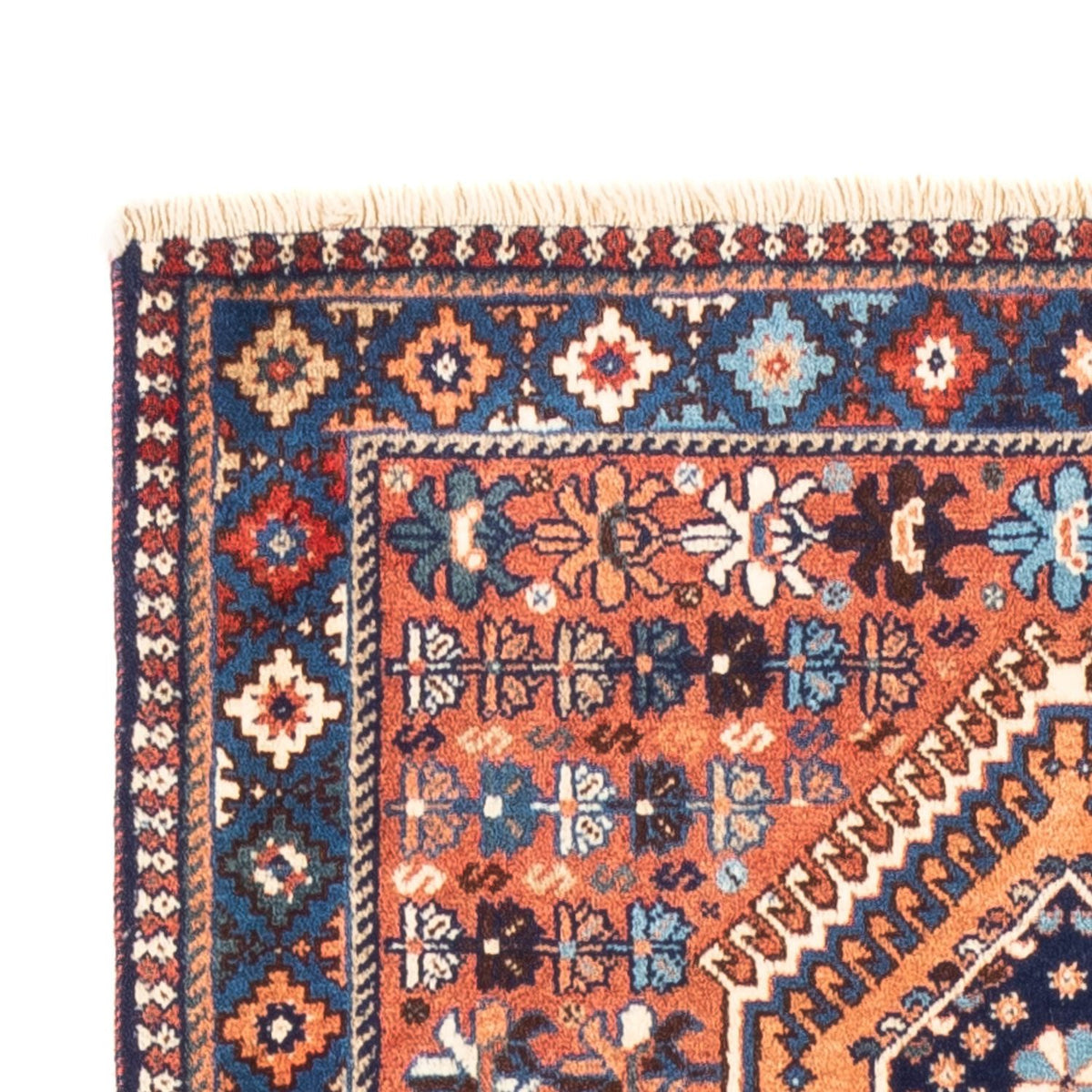 Yalameh Teppich 80x220cm - Perserteppich - rot