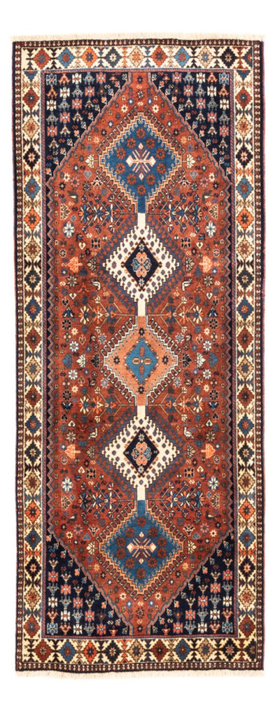 Yalameh Teppich 80x205cm - Perserteppich - rot