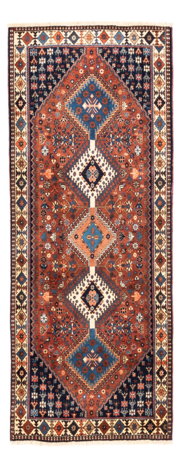Yalameh Teppich 80x205cm - Perserteppich - rot