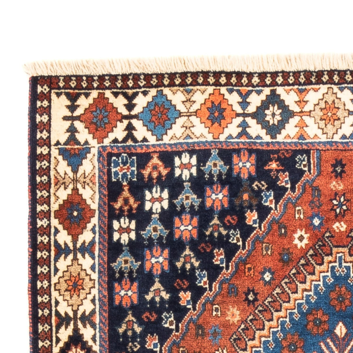 Yalameh Teppich 80x205cm - Perserteppich - rot