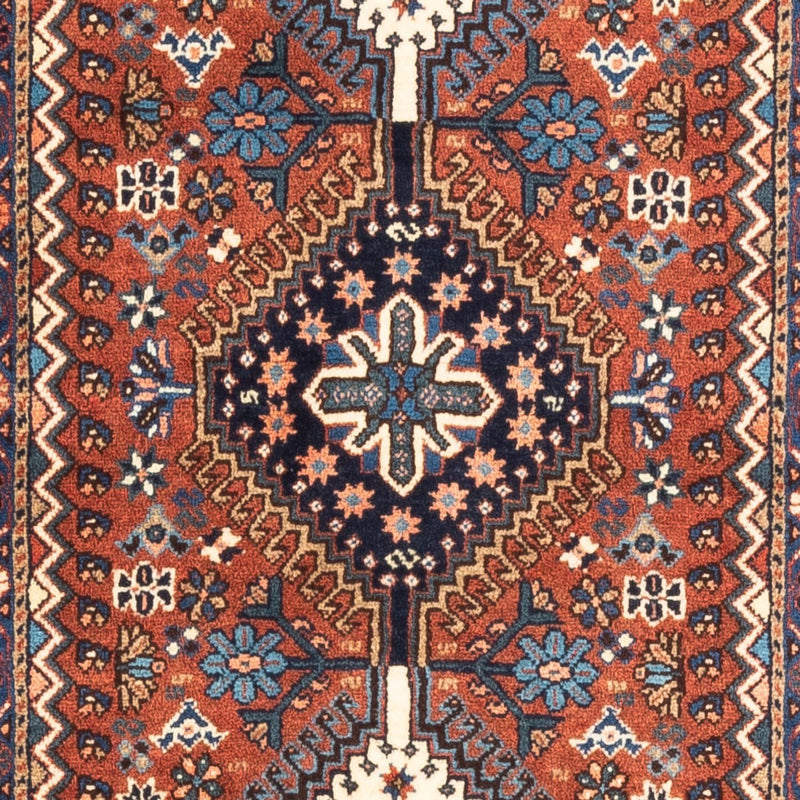 Yalameh Teppich 80x205cm - Perserteppich - rot