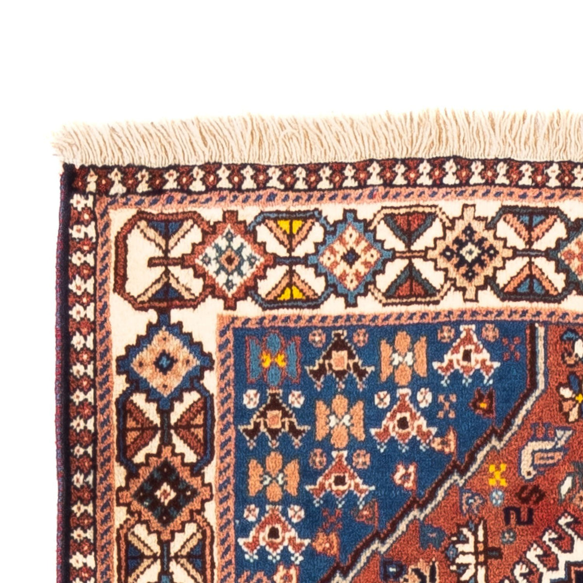 Yalameh Teppich 80x195cm - Perserteppich - rot