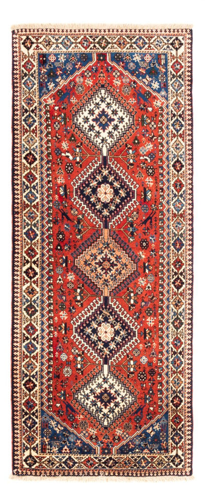 Yalameh Teppich 80x195cm - Perserteppich - rot