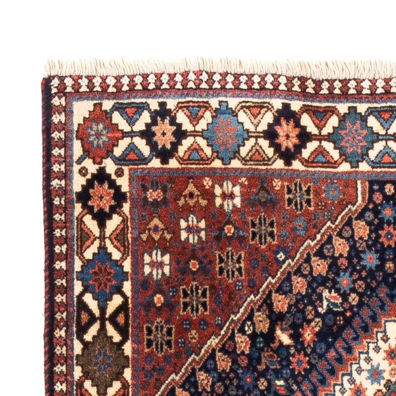 Yalameh Teppich 82x188cm - Perserteppich - dunkelblau