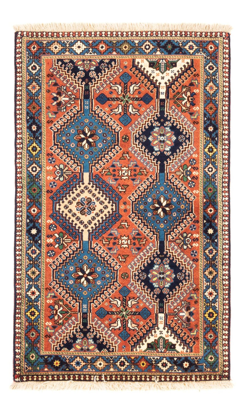 Yalameh Teppich 80x127cm - Perserteppich - rot