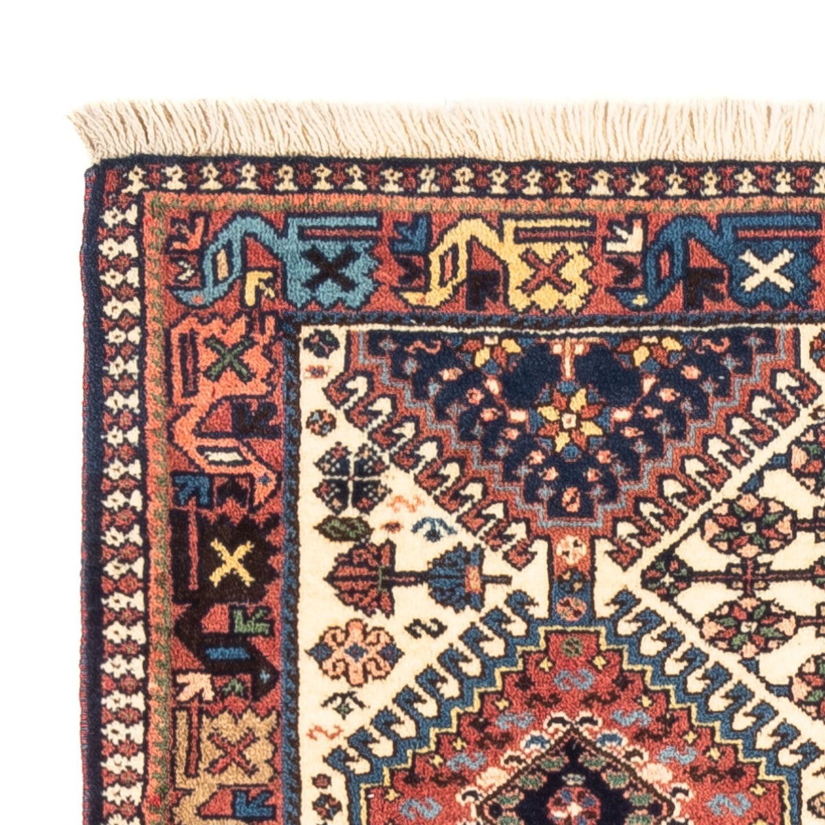 Yalameh Teppich 83x130cm - Perserteppich - creme