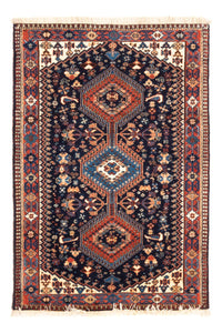 Yalameh Teppich 83x125cm - Perserteppich - dunkelblau – product image
