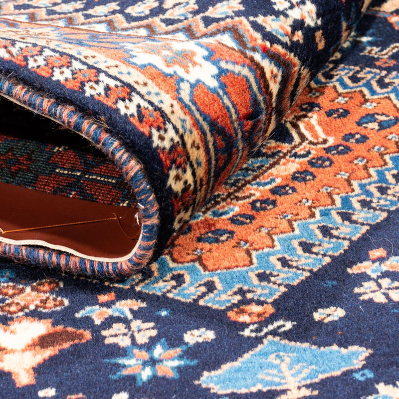 Yalameh Teppich 83x125cm - Perserteppich - dunkelblau