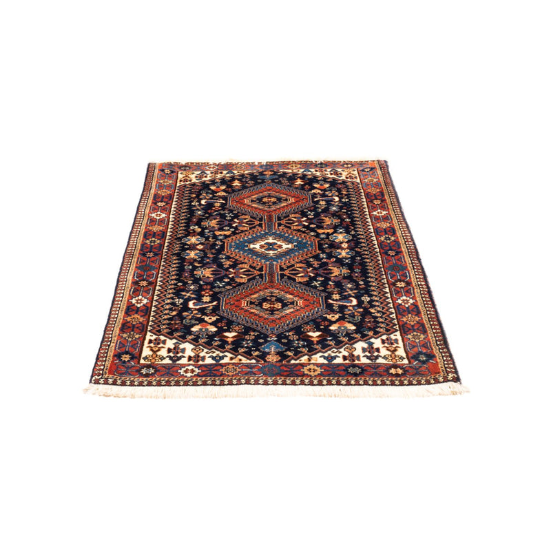 Yalameh Teppich 83x125cm - Perserteppich - dunkelblau