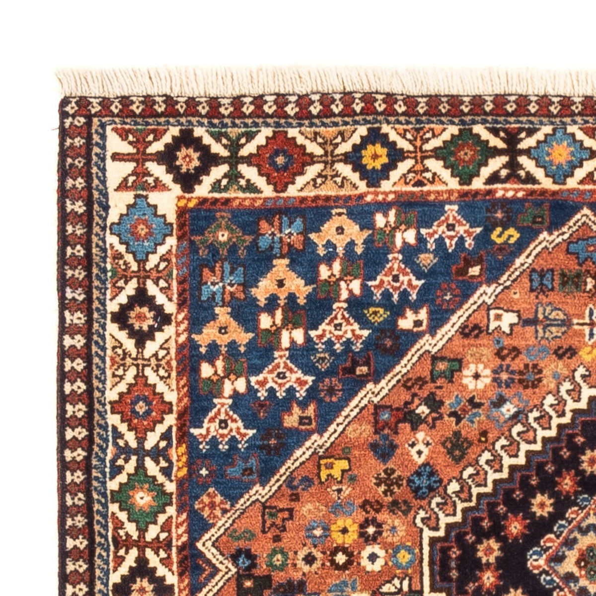 Yalameh Teppich 84x127cm - Perserteppich - rot