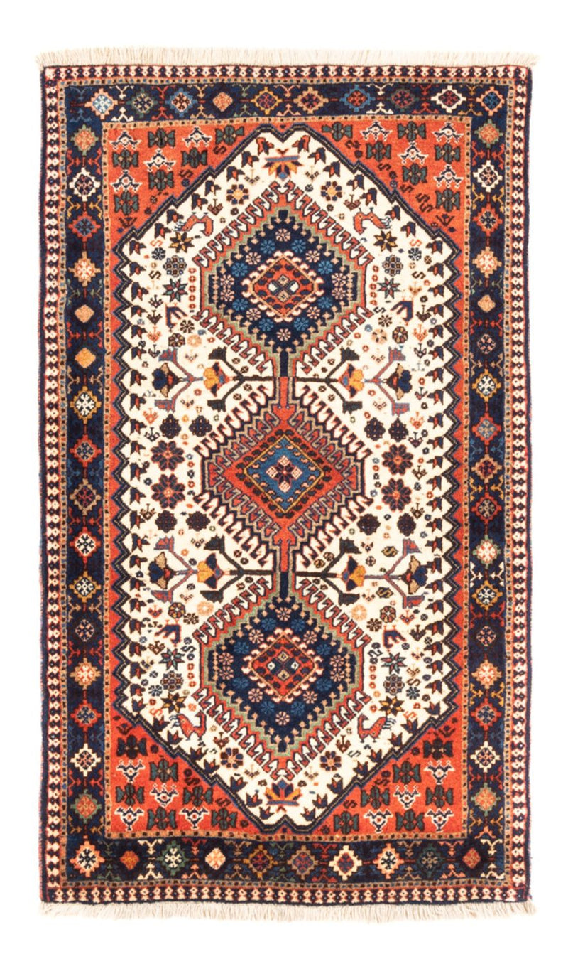 Yalameh Teppich 80x136cm - Perserteppich - creme