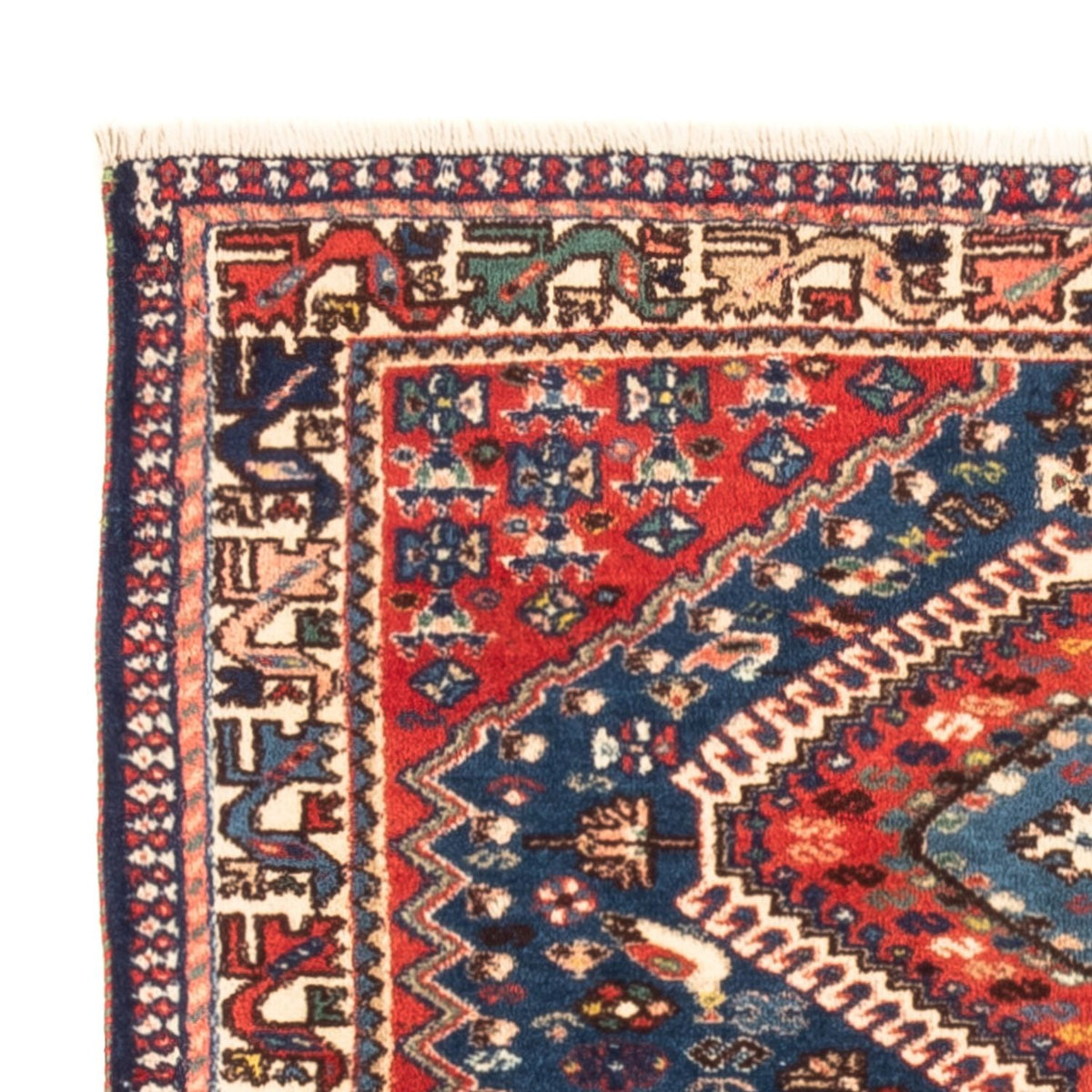 Yalameh Teppich 83x120cm - Perserteppich - dunkelblau