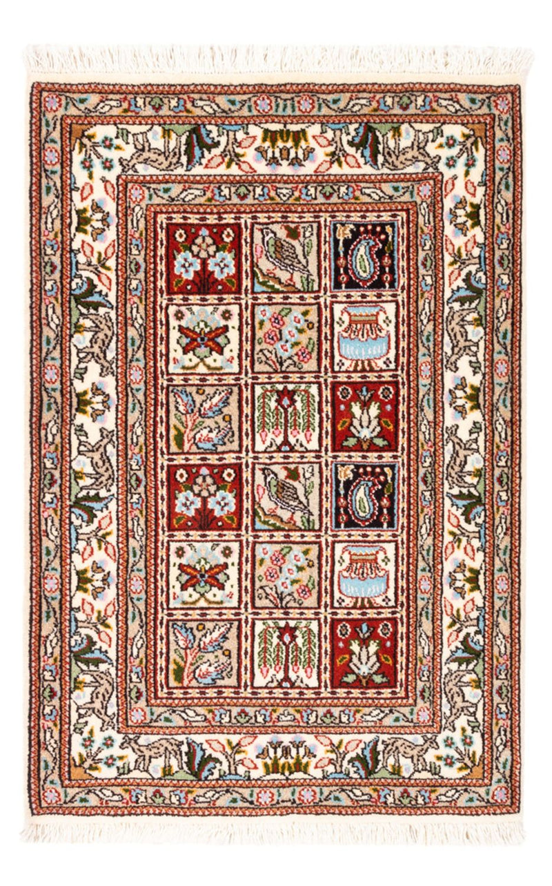 Moud Teppich 60x90cm - Perserteppich - mehrfarbig