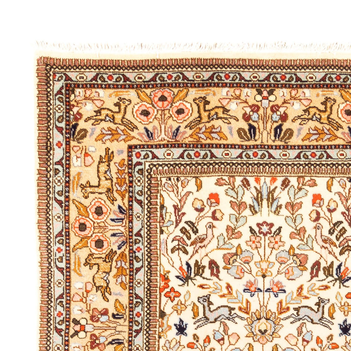 Tabatabai Teppich 200x297cm - Perserteppich - creme