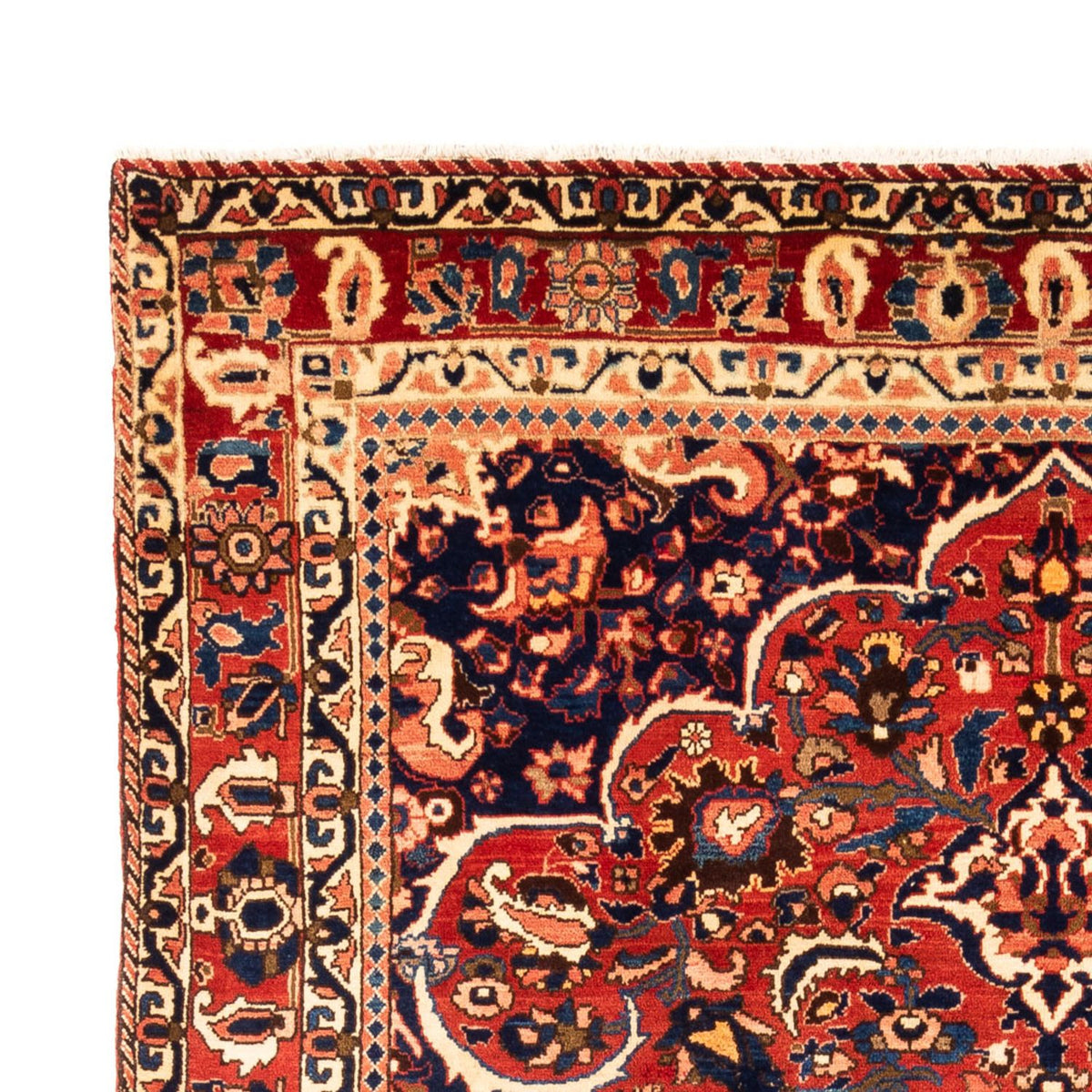 Bachtiar Teppich 214x323cm - Perserteppich - rot