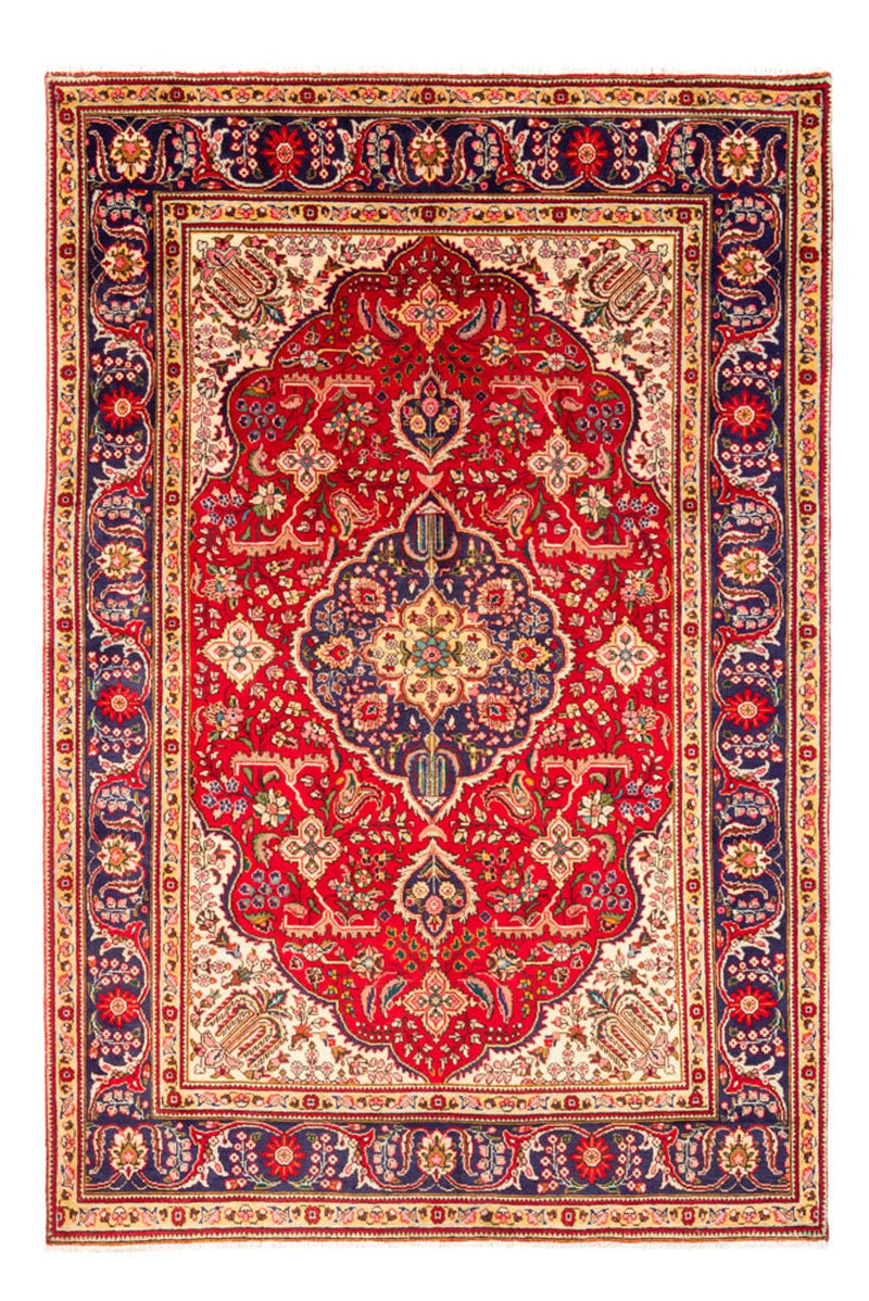 Perserteppich - Täbriz - 197 x 296 cm - rot