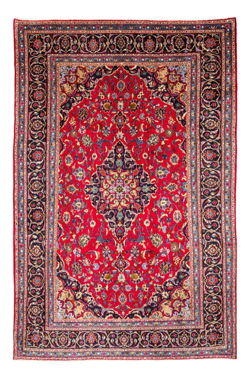 Maschad Teppich 198x305cm - Perserteppich - rot