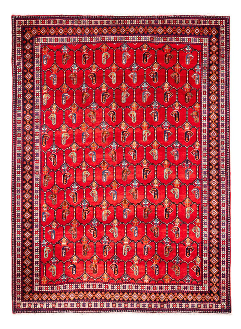 Perserteppich - Nomadic - 230 x 307 cm - rot
