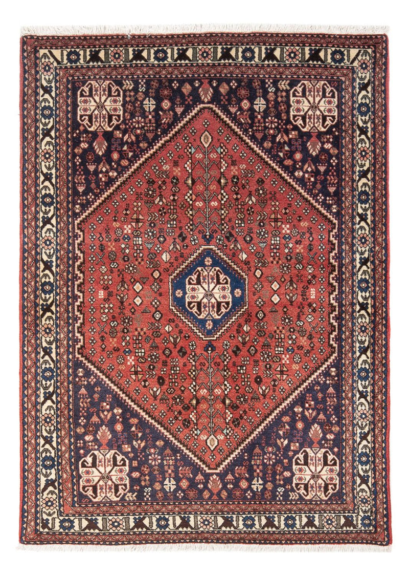 Abadeh Teppich 105x158cm - Perserteppich - rot