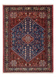 Abadeh Teppich 102x150cm - Perserteppich - blau