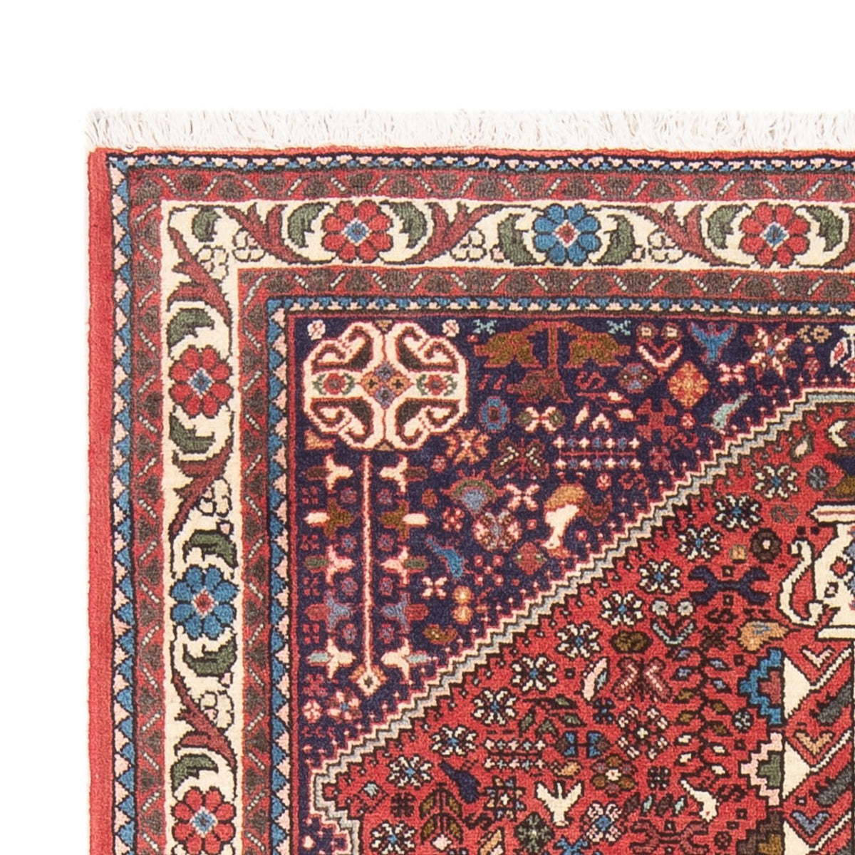 Perserteppich - Nomadic - 102 x 148 cm - rot