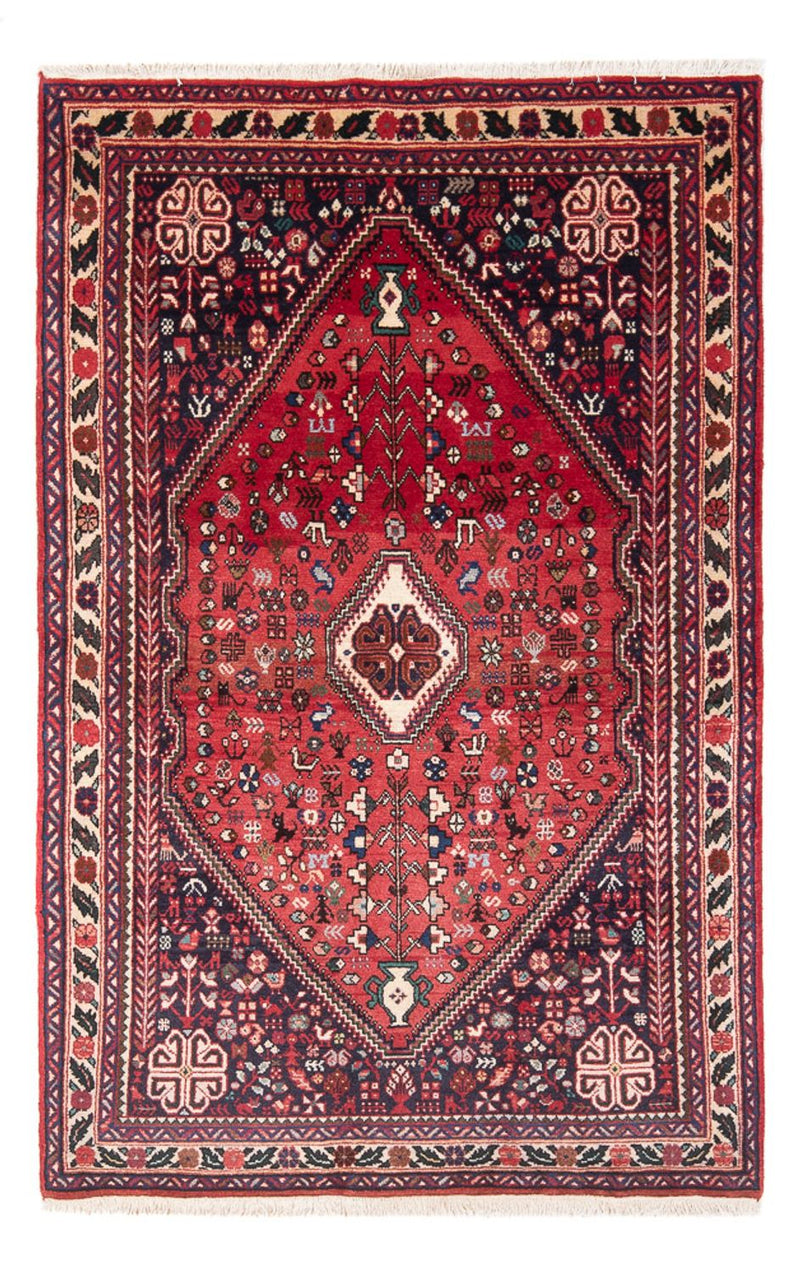 Abadeh Teppich 101x171cm - Perserteppich - rot