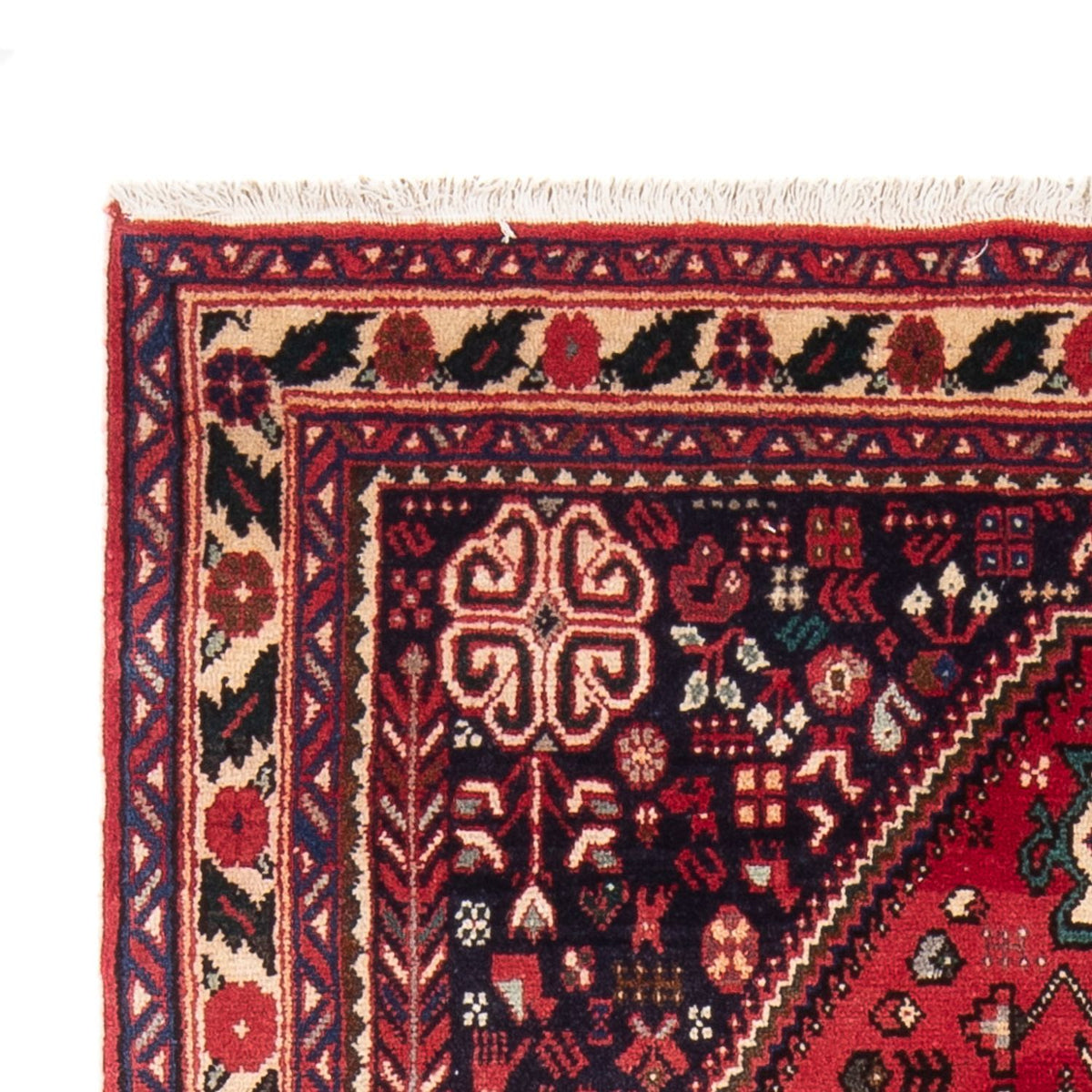 Abadeh Teppich 101x171cm - Perserteppich - rot