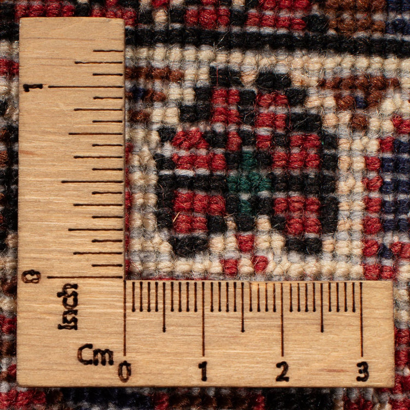Afshar Sirjan Teppich 120x173cm - Perserteppich - rot