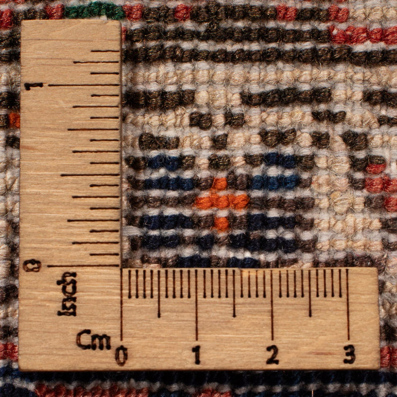 Afshar Sirjan Teppich 133x167cm - Perserteppich - rot