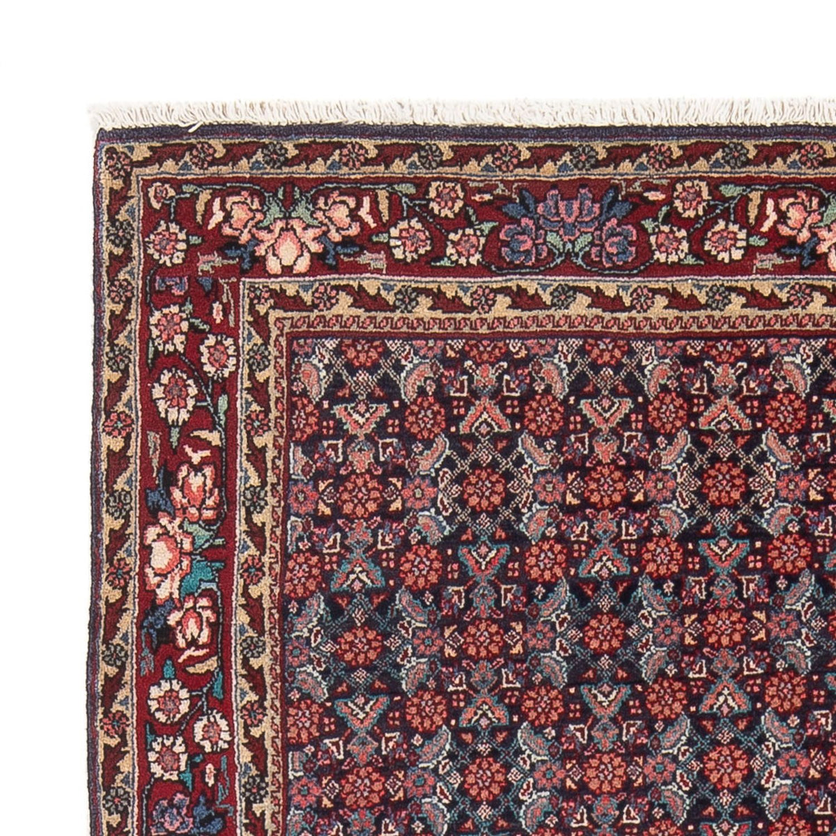 Bidjar Teppich 115x168cm - Perserteppich - dunkelblau