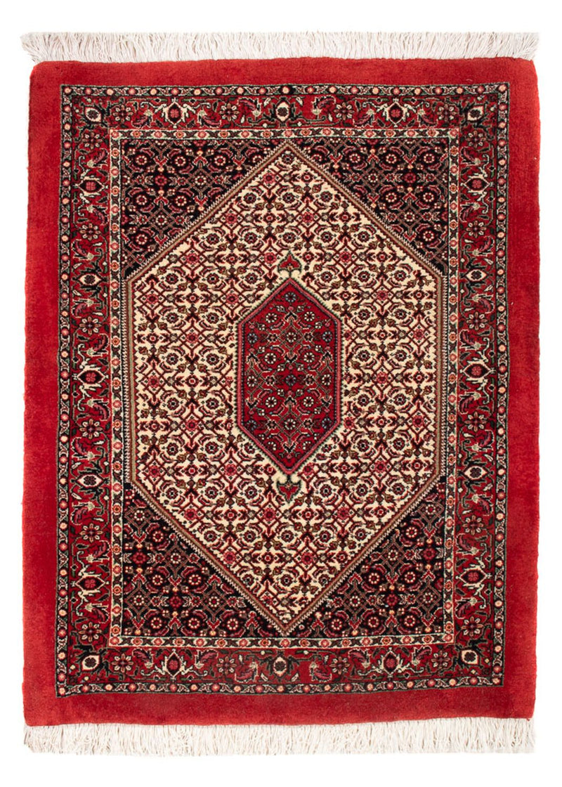 Bidjar - Takab Teppich 77x90cm - Perserteppich - creme